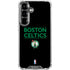 NBA Boston Celtics Standard - Black Galaxy S26 Plus Clear Case