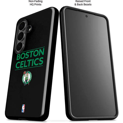 NBA Boston Celtics Standard - Black Galaxy S26 Plus Impact Case