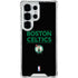 NBA Boston Celtics Standard - Black Galaxy S26 Ultra Clear Case