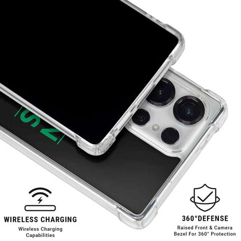 NBA Boston Celtics Standard - Black Galaxy S26 Ultra Clear Case