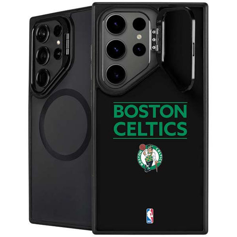 NBA Boston Celtics Standard - Black Galaxy S26 Ultra Kickstand Case
