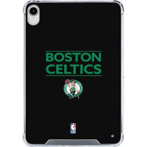 NBA Boston Celtics Standard - Black iPad 11th Gen (2025) Clear Case