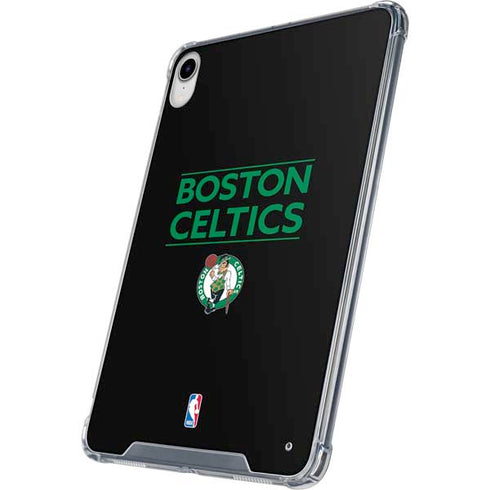 NBA Boston Celtics Standard - Black iPad 11th Gen (2025) Clear Case