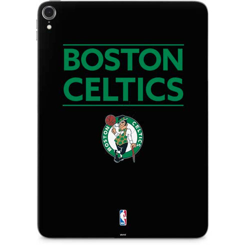 NBA Boston Celtics Standard - Black Apple iPad Pro Skin
