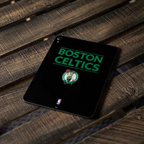 NBA Boston Celtics Standard - Black Apple iPad Pro Skin