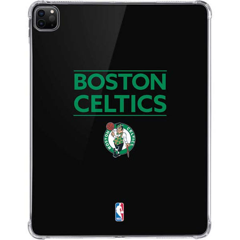 NBA Boston Celtics Standard - Black iPad Pro 11in (2024) Clear Case
