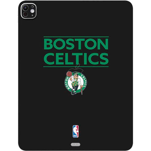 NBA Boston Celtics Standard - Black iPad Pro 13in M4 (2024) Skin