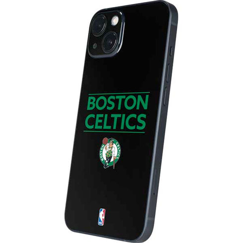 NBA Boston Celtics Standard - Black iPhone 15 Skin