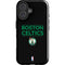 NBA Boston Celtics Standard - Black iPhone 16 Impact Case