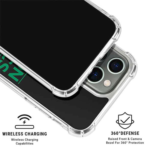 NBA Boston Celtics Standard - Black iPhone 16 Pro Clear Case