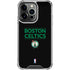 NBA Boston Celtics Standard - Black iPhone 16 Pro Max Clear Case