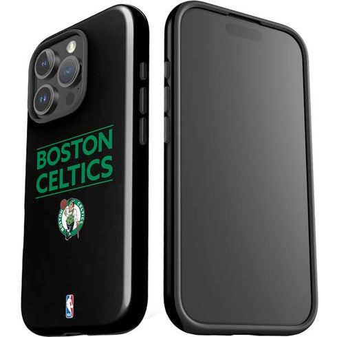 NBA Boston Celtics Standard - Black iPhone 16 Pro Max Impact Case