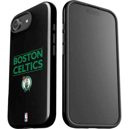 NBA Boston Celtics Standard - Black iPhone 16e Impact Case