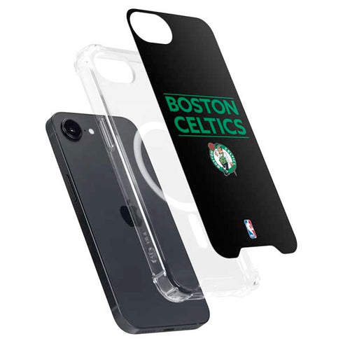 NBA Boston Celtics Standard - Black iPhone 16e MagSafe Case