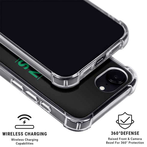 NBA Boston Celtics Standard - Black iPhone 16e MagSafe Case