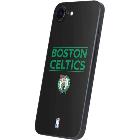 NBA Boston Celtics Standard - Black iPhone 16e Skin