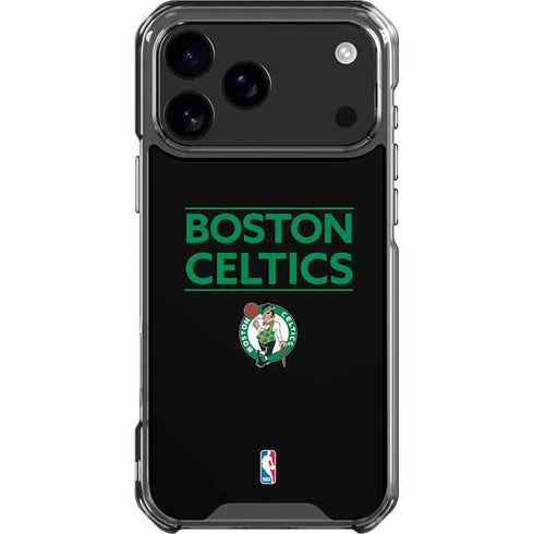 NBA Boston Celtics Standard - Black iPhone 18 Pro Max Clear Case