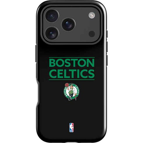 NBA Boston Celtics Standard - Black iPhone 18 Pro Max Impact Case