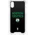 NBA Boston Celtics Standard - Black iPhone XS Clear Case