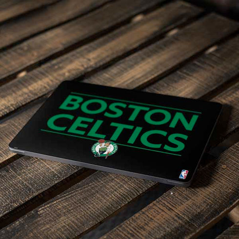 NBA Boston Celtics Standard - Black Apple MacBook Air Skin