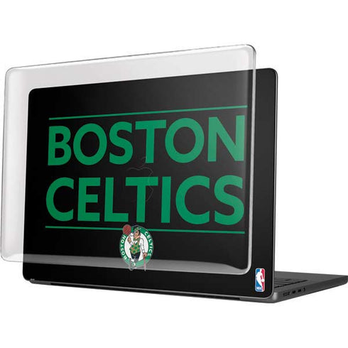 NBA Boston Celtics Standard - Black MacBook Pro 14in (2021-24) Case plus Skin