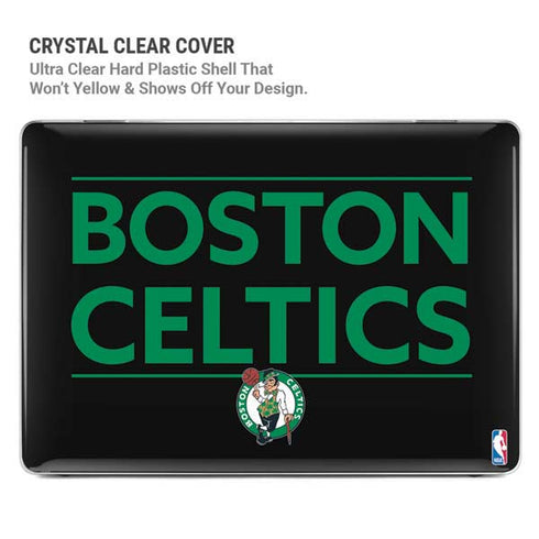 NBA Boston Celtics Standard - Black MacBook Pro 14in (2021-24) Case plus Skin