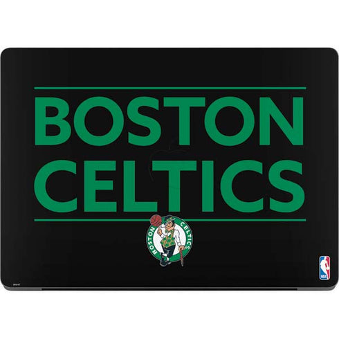 NBA Boston Celtics Standard - Black Apple MacBook Pro 14-inch Skin