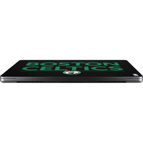 NBA Boston Celtics Standard - Black Apple MacBook Pro 14-inch Skin