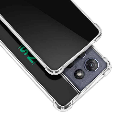 NBA Boston Celtics Standard - Black Moto G 5G (2025) Clear Case