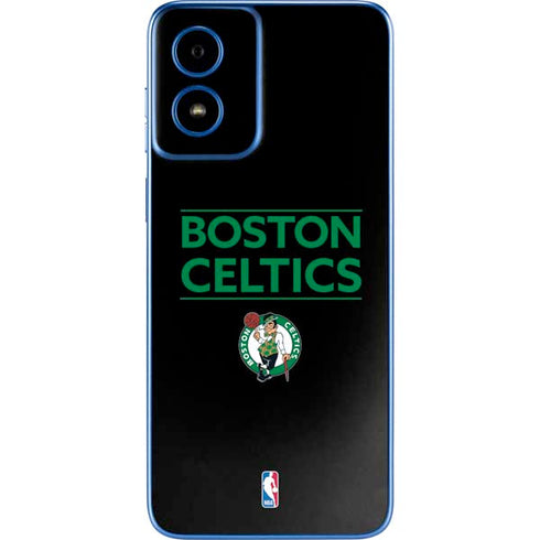 NBA Boston Celtics Standard - Black Moto G Play 4G (2024) Skin
