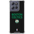 NBA Boston Celtics Standard - Black Moto G Stylus 5G (2025) Clear Case