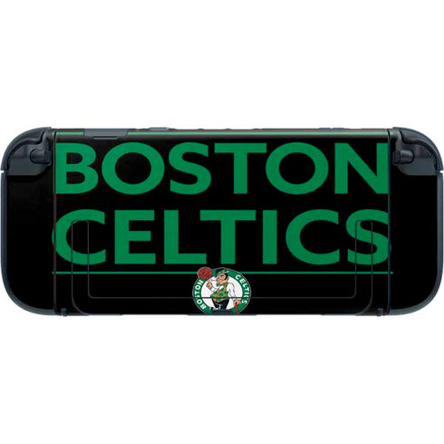 NBA Boston Celtics Standard - Black Nintendo Switch 2 (2025) with Joy-Con Skin