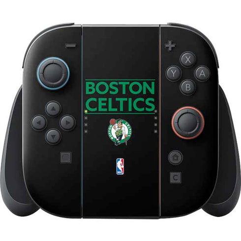 NBA Boston Celtics Standard - Black Nintendo Skins