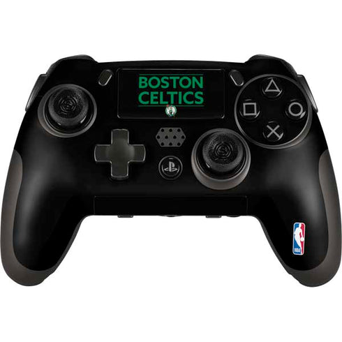 NBA Boston Celtics Standard - Black PlayStation Scuf Vantage 2 Controller Skin