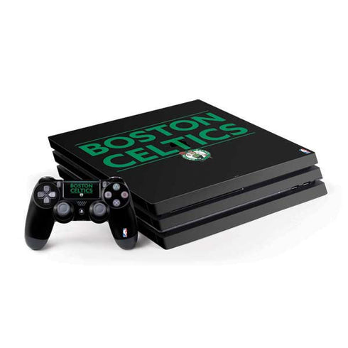 NBA Boston Celtics Standard - Black PlayStation PS4 Skins