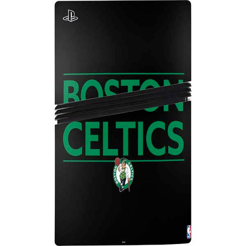 NBA Boston Celtics Standard - Black PS5 Pro Bundle Skin