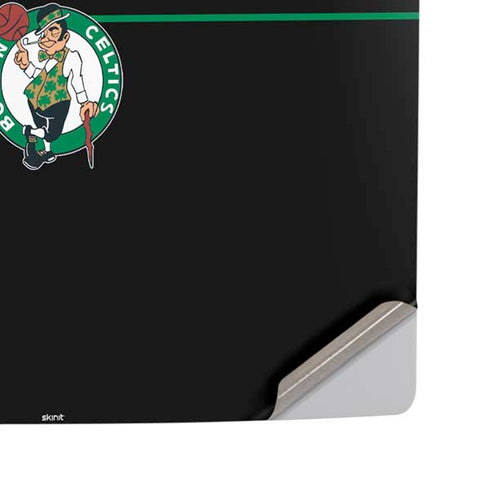NBA Boston Celtics Standard - Black PS5 Pro Disk Console Skin