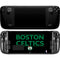 NBA Boston Celtics Standard - Black Steam Deck Handheld Gaming Computer OLED Skin