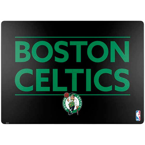 NBA Boston Celtics Standard - Black Surface Laptop 7 13.8in Skin