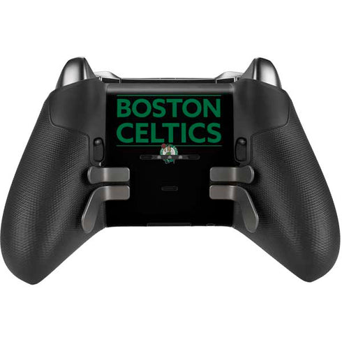 NBA Boston Celtics Standard - Black Xbox Elite Wireless Controller Series 2 Skin