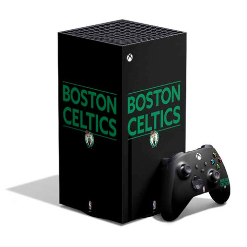 NBA Boston Celtics Standard - Black XBox Series X Digital Edition Bundle Skin