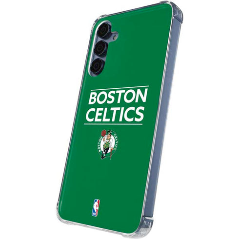 NBA Boston Celtics Standard - Green Galaxy A55 5G Clear Case