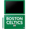 NBA Boston Celtics Standard - Green Galaxy Book 12in Skin
