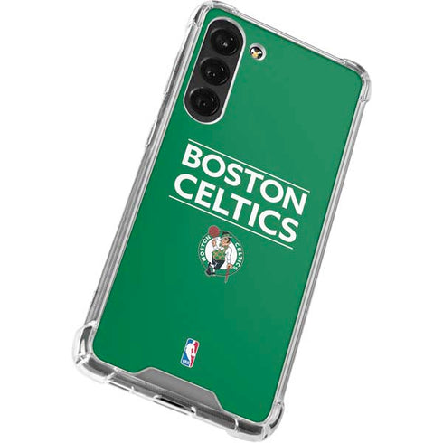 NBA Boston Celtics Standard - Green Galaxy S24 FE Clear Case