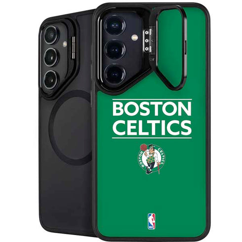 NBA Boston Celtics Standard - Green Galaxy S25 Kickstand Case