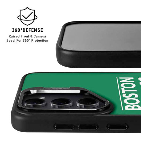 NBA Boston Celtics Standard - Green Galaxy S25 Kickstand Case