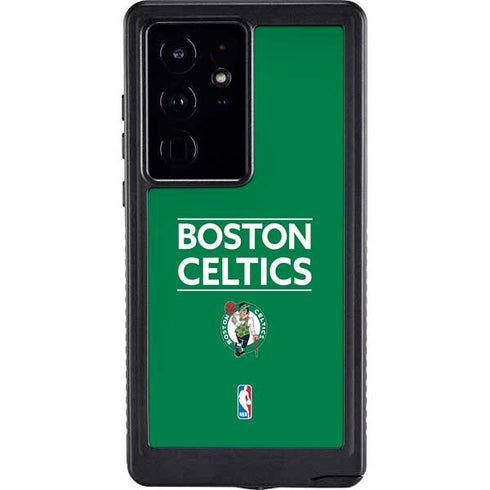 NBA Boston Celtics Standard - Green Galaxy S24 Ultra Waterproof Case