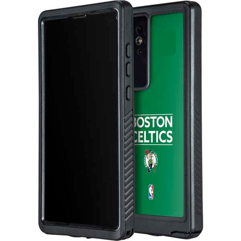 NBA Boston Celtics Standard - Green Galaxy S24 Ultra Waterproof Case