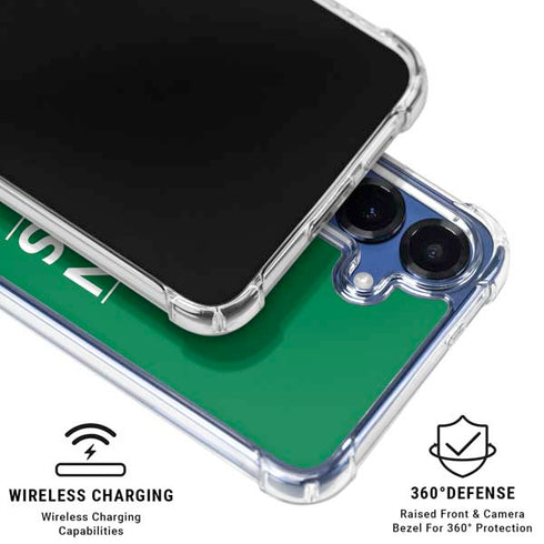 NBA Boston Celtics Standard - Green Galaxy S25 Clear Case