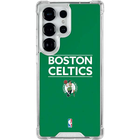 NBA Boston Celtics Standard - Green Galaxy S25 Ultra Clear Case